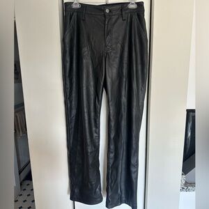 Hollister Leather Pants
